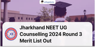 Jharkhand NEET UG Counselling 2024 Round 3 Merit List Out